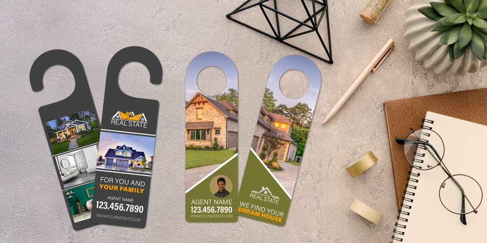 real estate door hanger