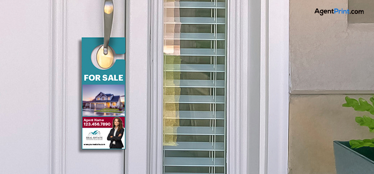 real estate door hanger ideas