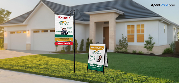 Real Estate Sign Placement