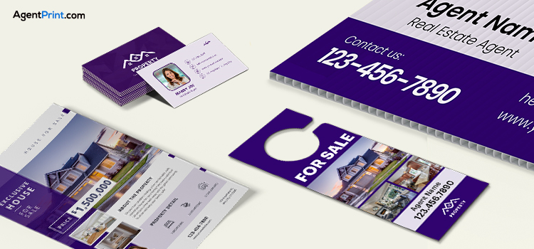 Consistency in real estate print materials