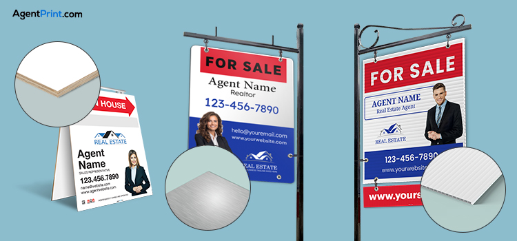 Complete Guide to Real Estate Sign Materials